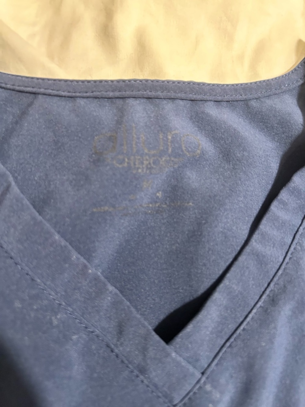 Navy scrubs bundle size medium, med couture and Cherokee - Picture 3 of 7